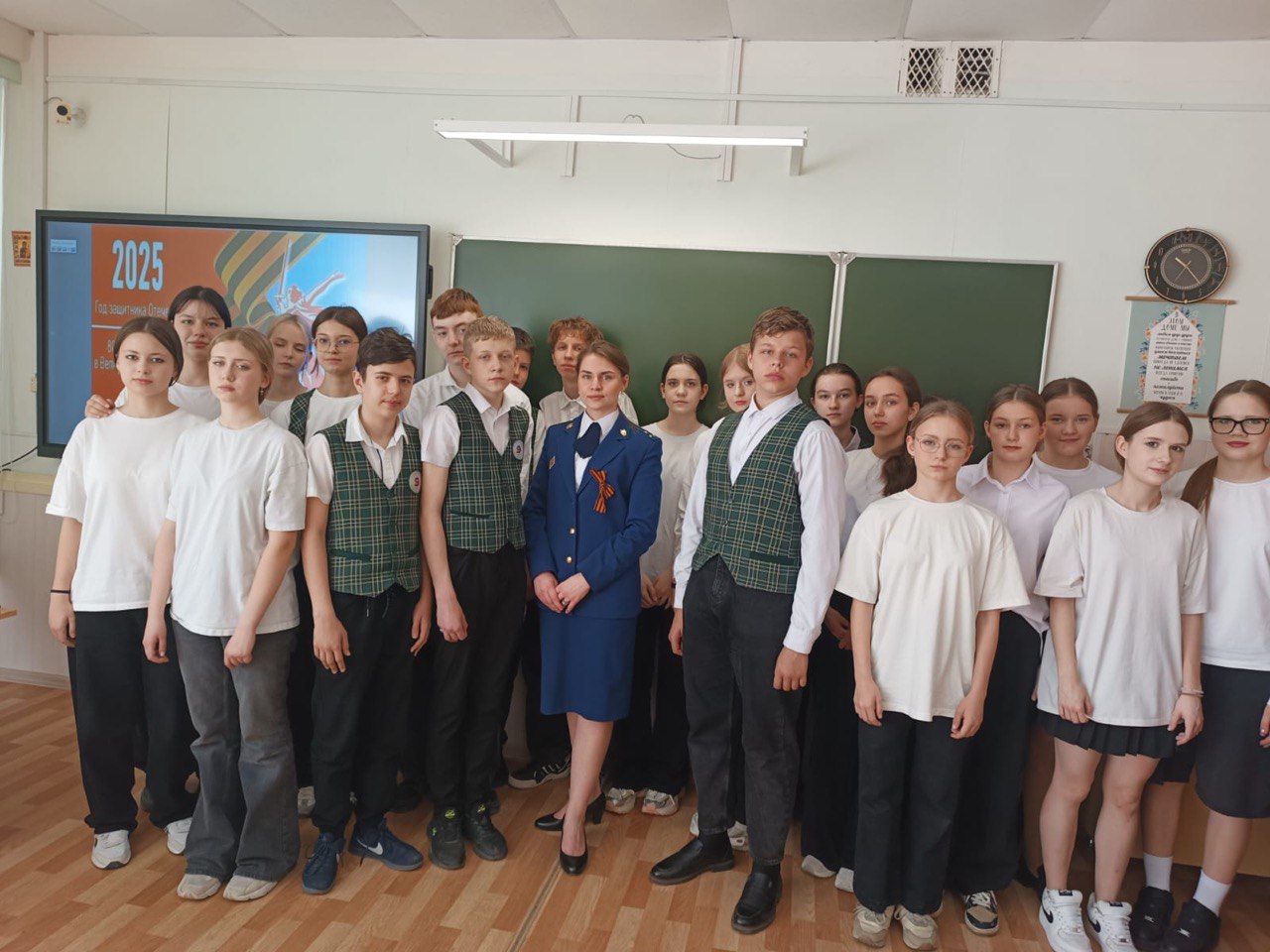 Тульской транспортной прокуратурой проведена лекция для школьников в преддверии 80-й годовщины Великой Победы.